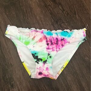 NWT Colorful Cheeky Bikini Bottoms size Small